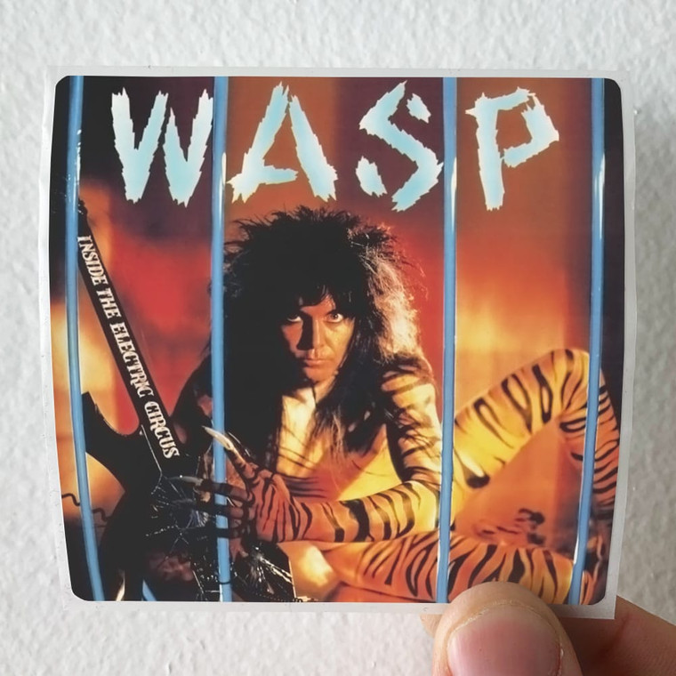 WASP Albumcover Inside The Electric Circus 552A0Cc081603 Album Cover Sticker