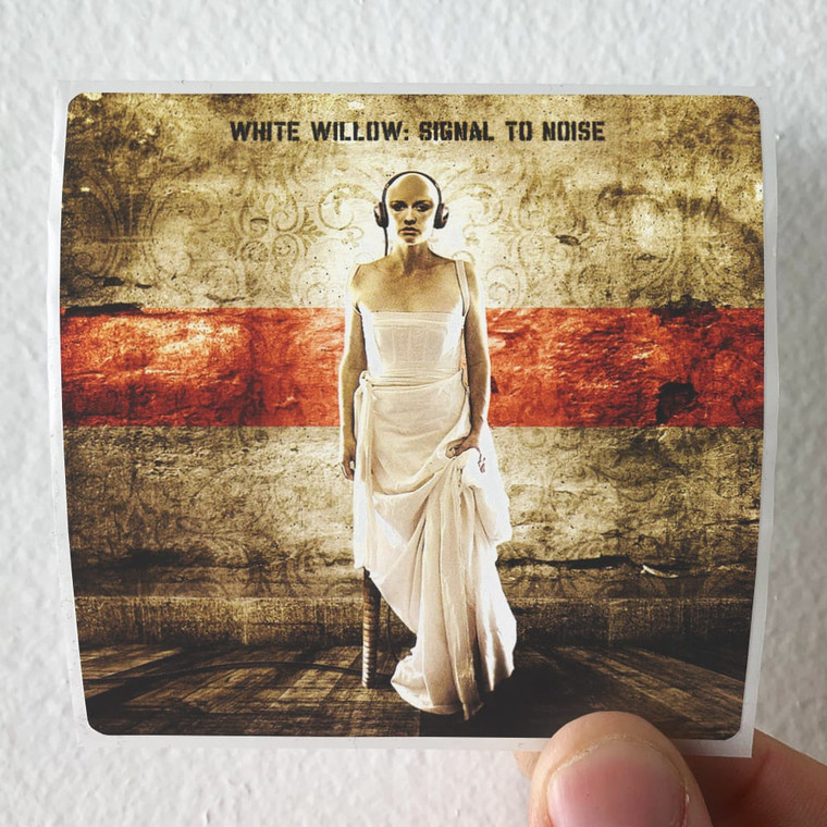 White Willow Signal To Noise Album Cover Sticker