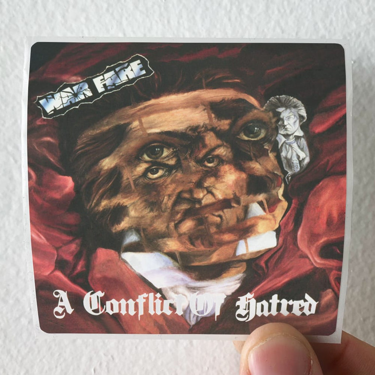 Warfare A Conflict Of Hatred Album Cover Sticker