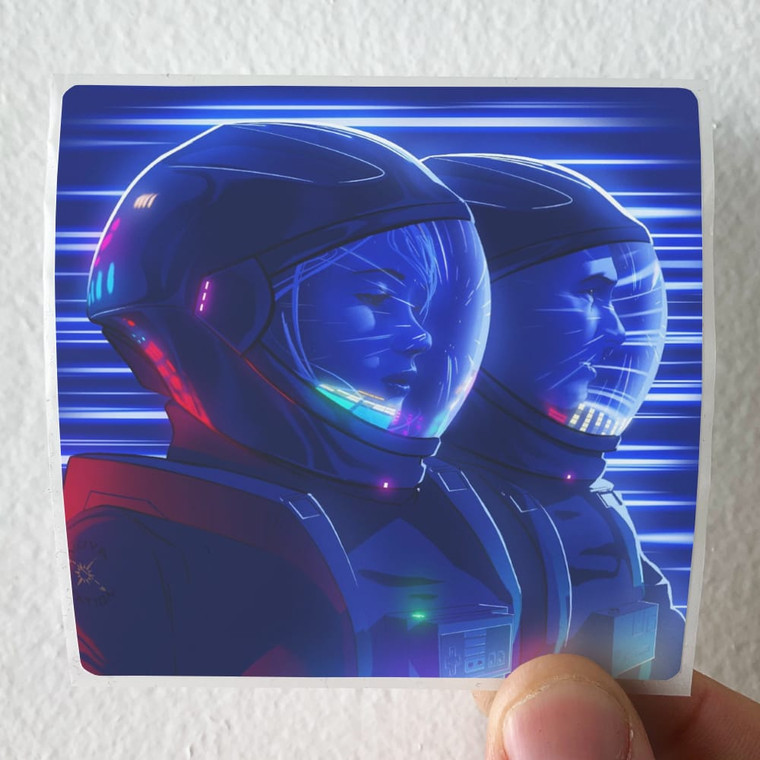 Waveshaper Station Nova 1 Album Cover Sticker