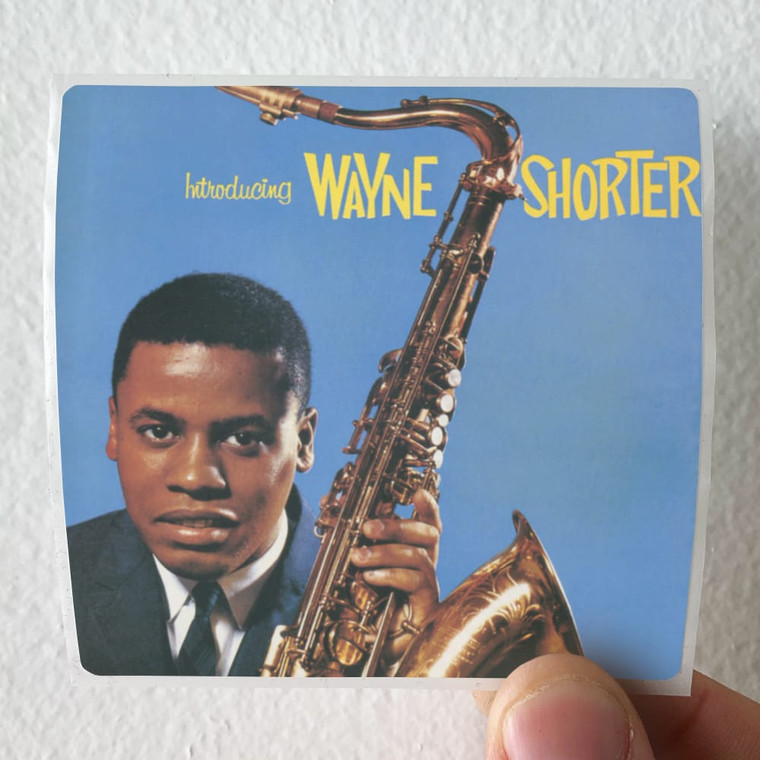 Wayne Shorter Introducing Wayne Shorter Album Cover Sticker