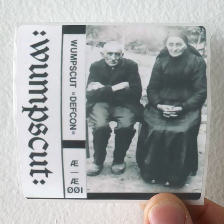 wumpscut Defcon 2Nd Edition Album Cover Sticker