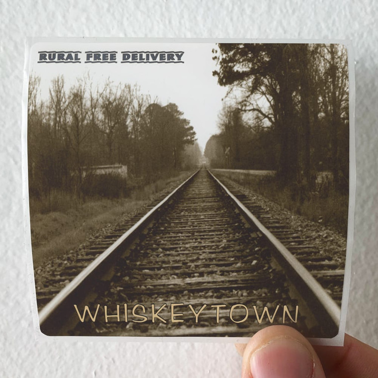 Whiskeytown Rural Free Delivery Album Cover Sticker
