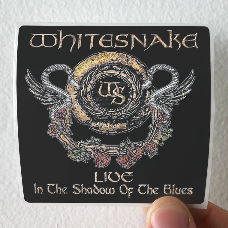 Whitesnake Live In The Shadow Of The Blues Album Cover Sticker