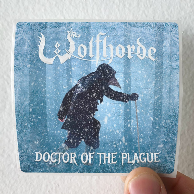 Wolfhorde Doctor Of The Plague Album Cover Sticker
