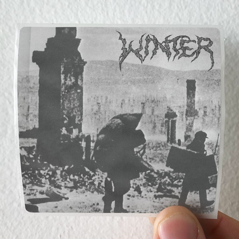 Winter Into Darkness Album Cover Sticker