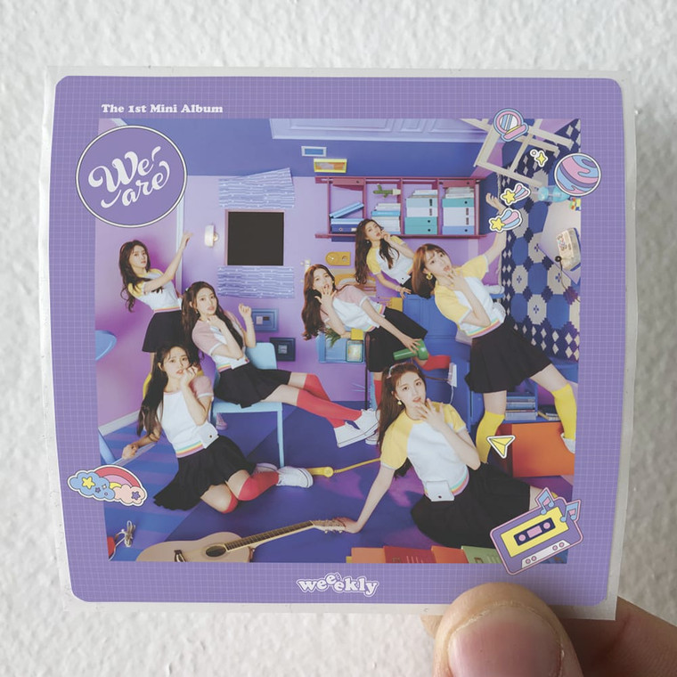 Weeekly We Are Album Cover Sticker