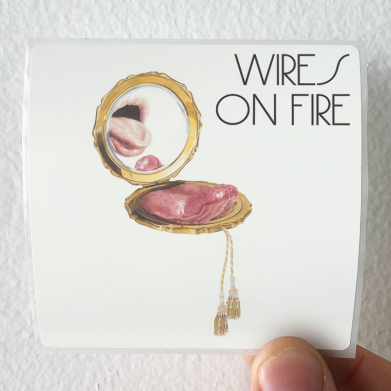 Wires on Fire Wires On Fire Album Cover Sticker