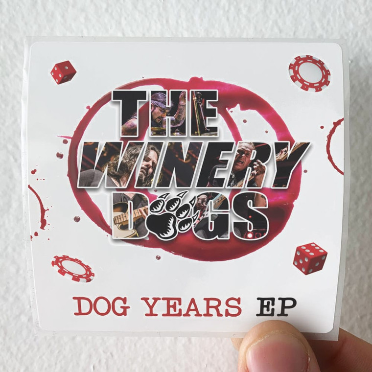 Winery Dogs Dog Years Ep Album Cover Sticker