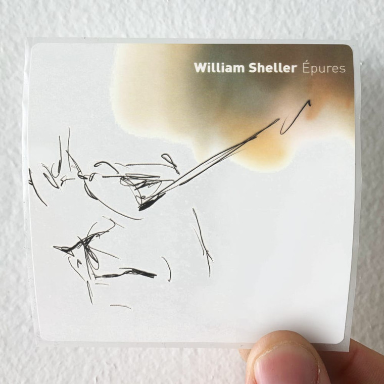 William Sheller Pures Album Cover Sticker