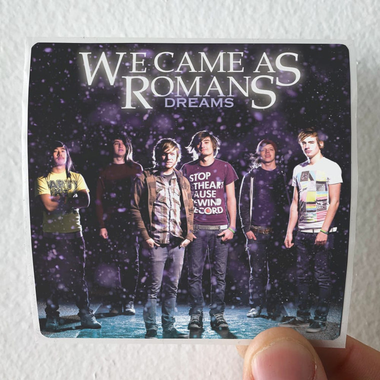 We Came as Romans Dreams Album Cover Sticker We Came as Romans Dreams Album Cover Sticker