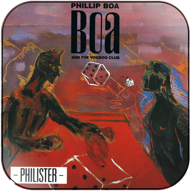 Phillip Boa and the Voodooclub She Album Cover Sticker Album Cover Sticker
