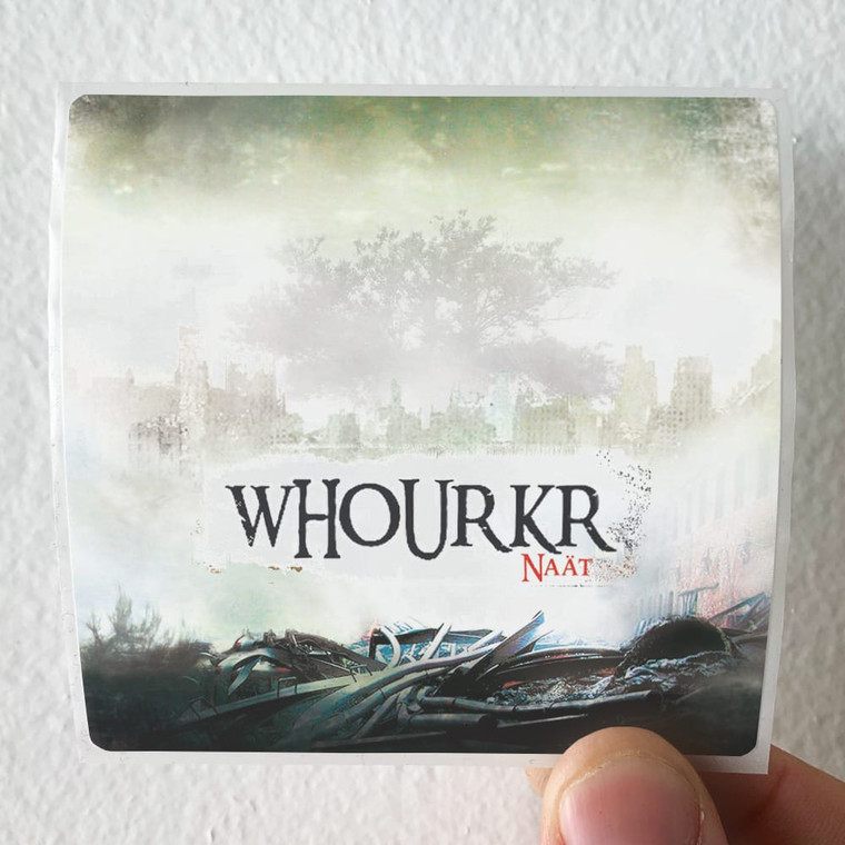 Whourkr Nat Album Cover Sticker