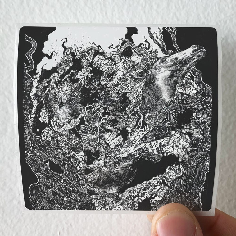 Wildernessking The Writing Of Gods In The Sand Album Cover Sticker