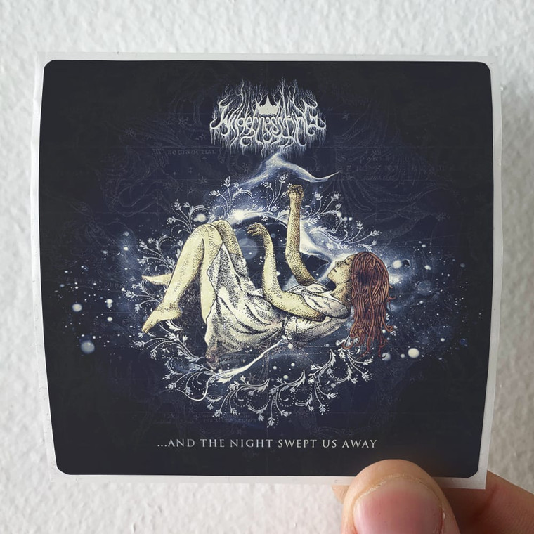 Wildernessking And The Night Swept Us Away Album Cover Sticker