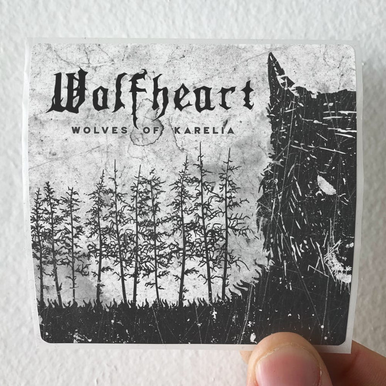 Wolfheart Wolves Of Karelia Album Cover Sticker