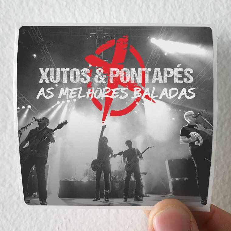 Xutos and Pontapes As Melhores Baladas Album Cover Sticker