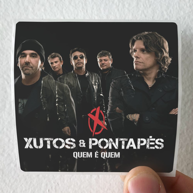 Xutos and Pontapes Quem Quem Album Cover Sticker