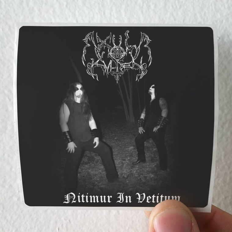 Xul ov Kvlten Nitimur In Vetitum Album Cover Sticker