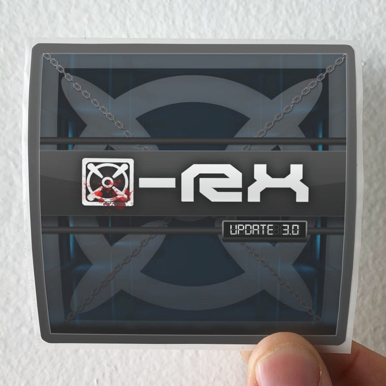X-Rx Update 30 Album Cover Sticker