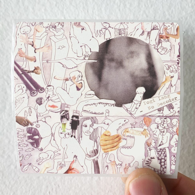 Yogi Lang No Decoder 1 Album Cover Sticker