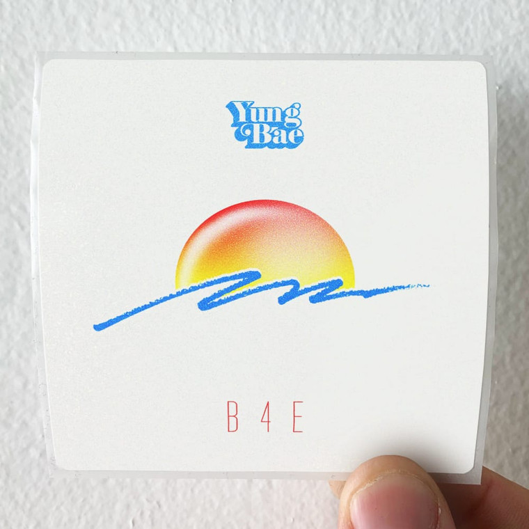 YUNG BAE B4E Album Cover Sticker