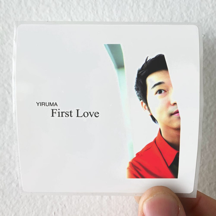 Yiruma First Love Album Cover Sticker