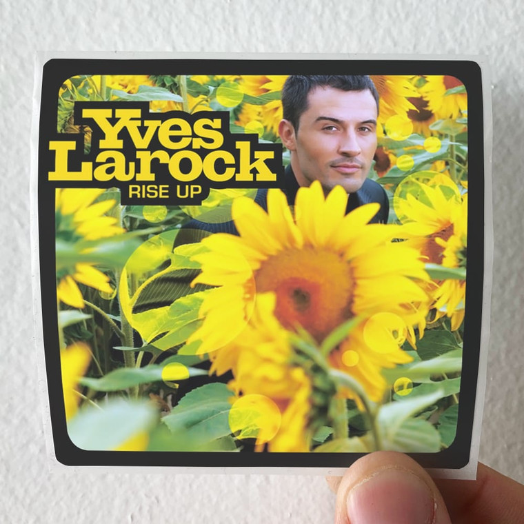 Yves Larock Rise Up Album Cover Sticker
