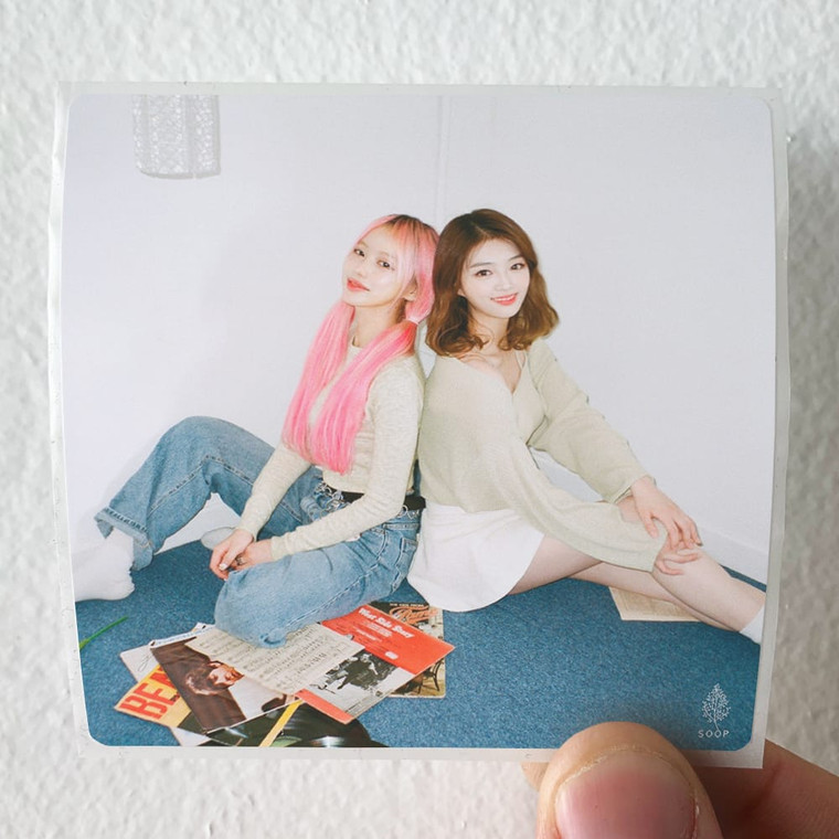yourbeagle Fallin Album Cover Sticker