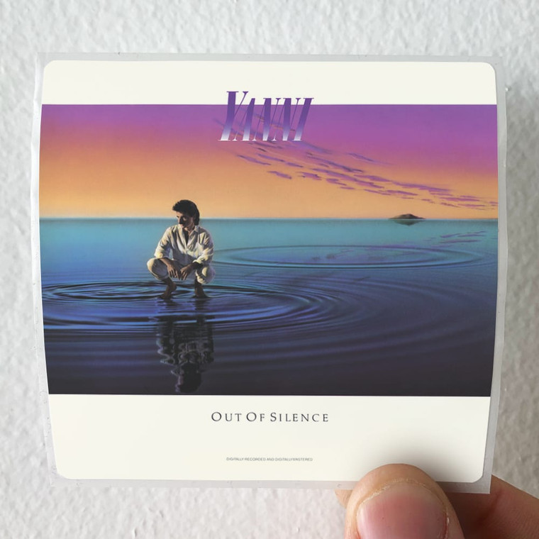 Yanni Out Of Silence Album Cover Sticker