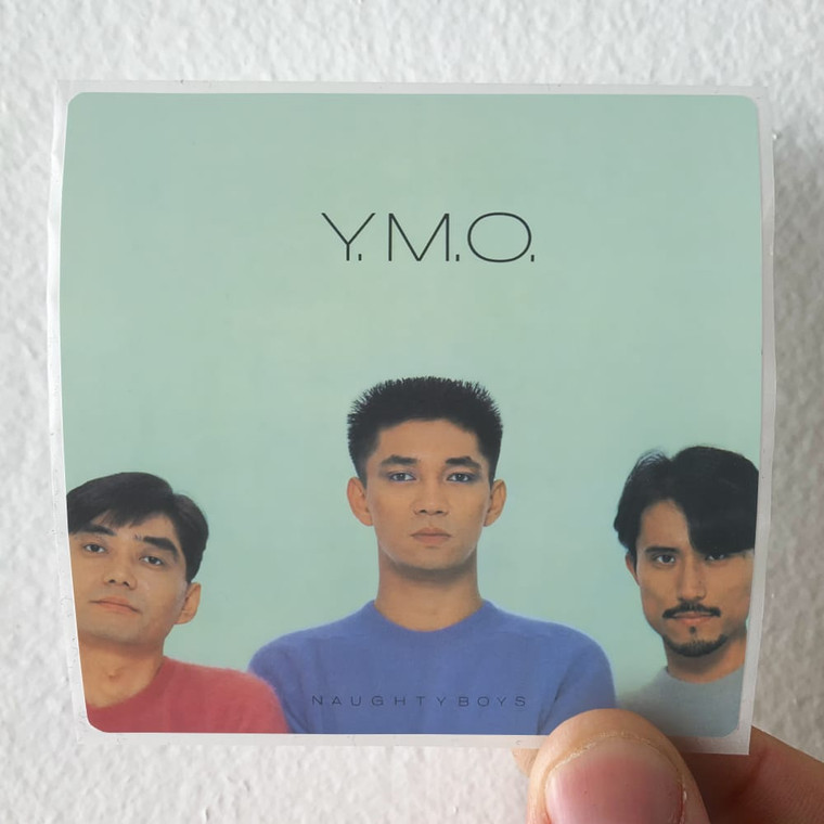 Yellow Magic Orchestra Naughty Boys Album Cover Sticker