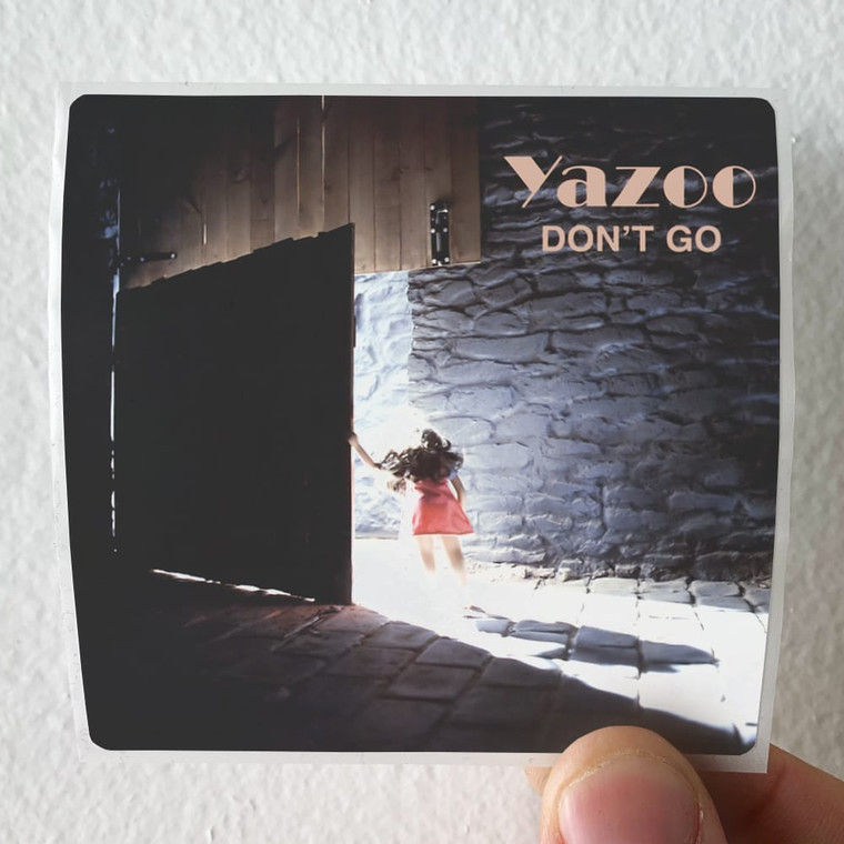 Yazoo Dont Go Album Cover Sticker