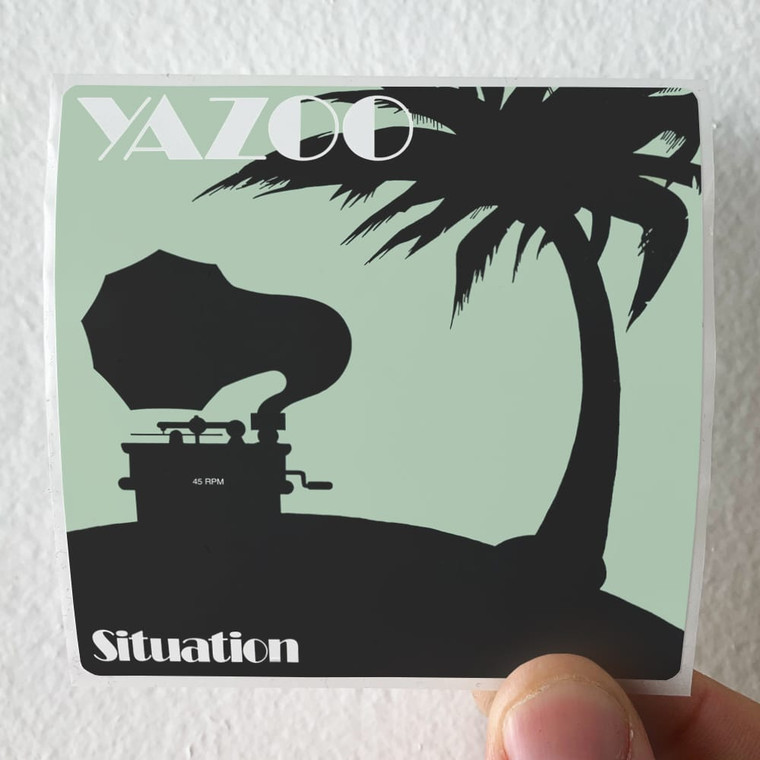 Yazoo Situation Album Cover Sticker