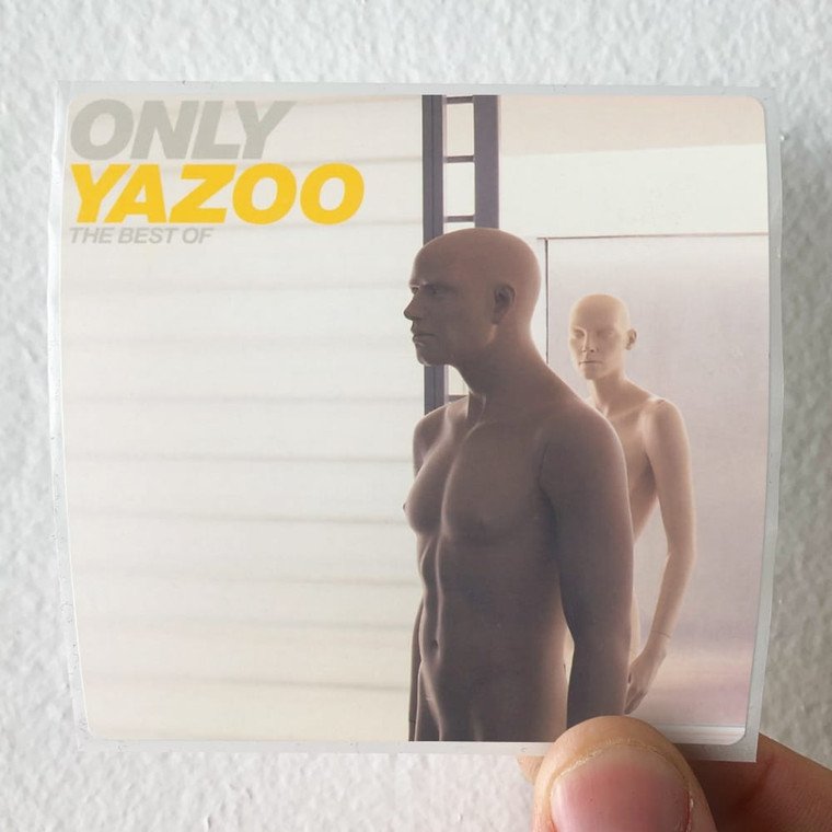 Yazoo Only Yazoo The Best Of Album Cover Sticker