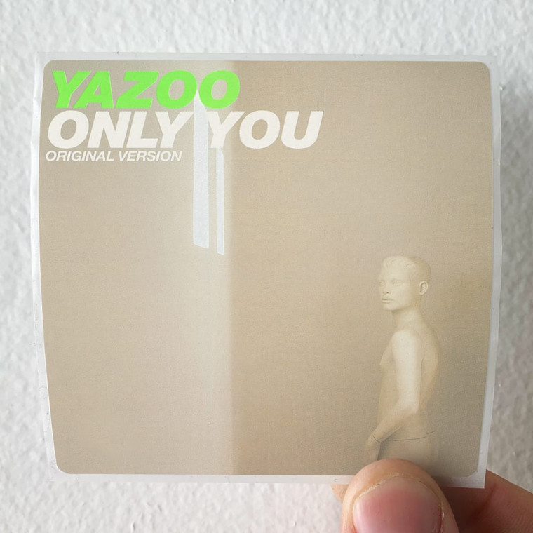 Yazoo Only You Album Cover Sticker