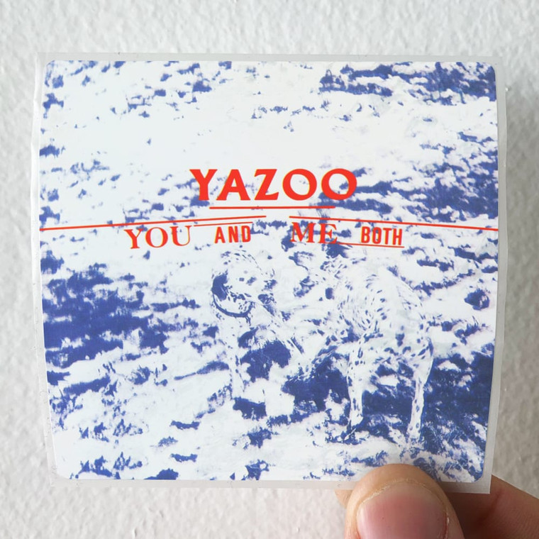 Yazoo You And Me Both 1 Album Cover Sticker