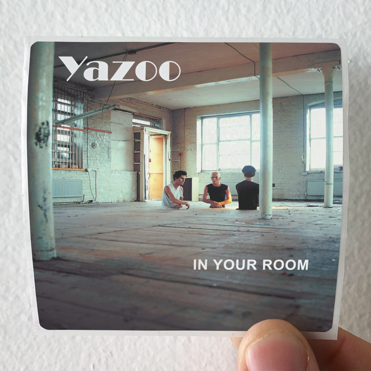 Yazoo In Your Room Album Cover Sticker