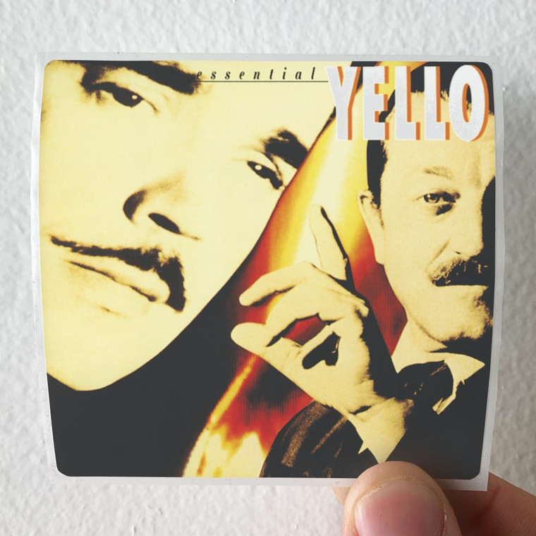 Yello Essential Yello Album Cover Sticker