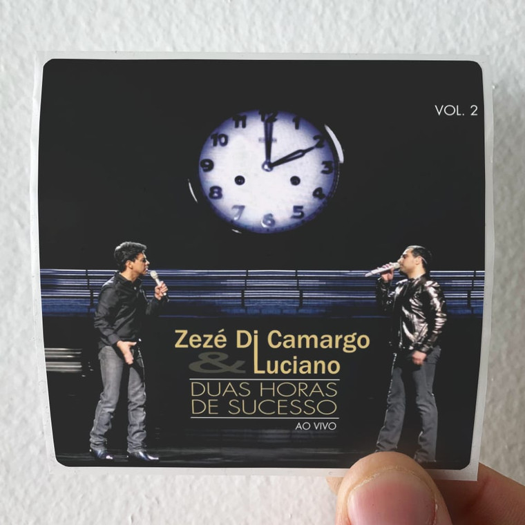 Zeze Di Camargo and Luciano 20 Anos De Sucesso Album Cover Sticker