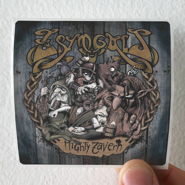 Zrymgoll Mighty Tavern Album Cover Sticker