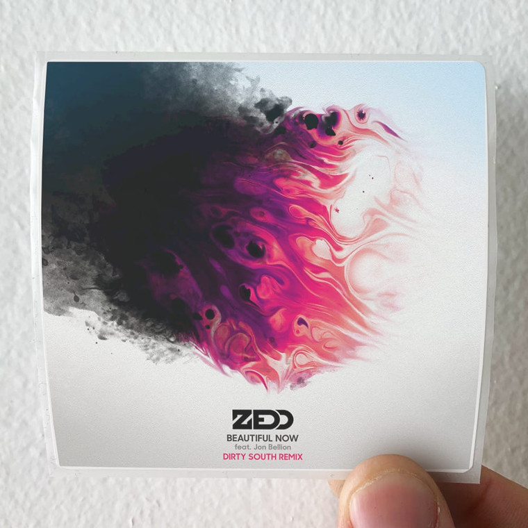 Zedd Beautiful Now 6 Album Cover Sticker