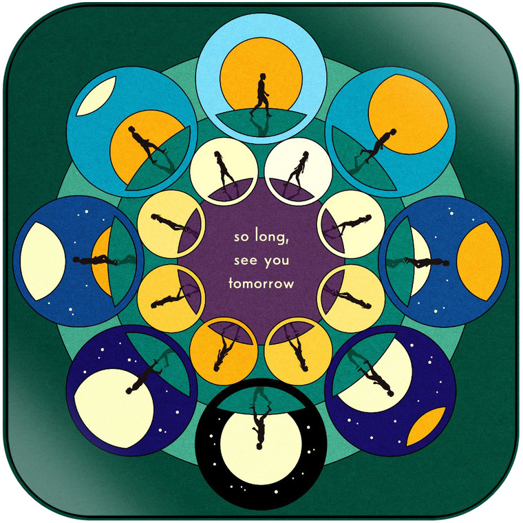Bombay Bicycle Club The Boy I Used To Be Album Cover Sticker Album Cover Sticker