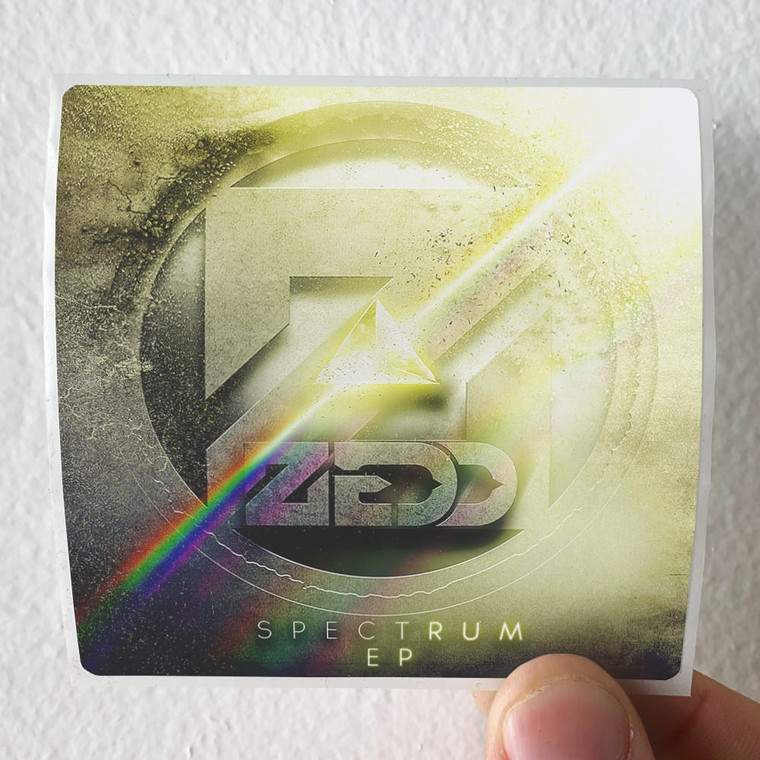 Zedd Spectrum Ep Album Cover Sticker