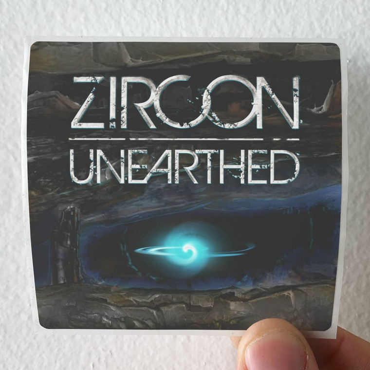 zircon Unearthed Album Cover Sticker