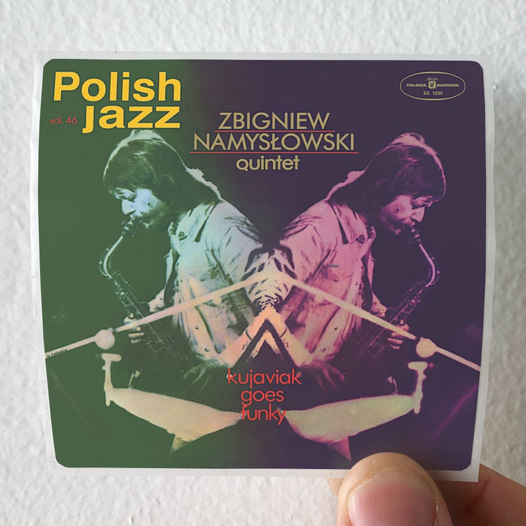 Zbigniew Namyslowski Quintet Kujaviak Goes Funky Album Cover Sticker