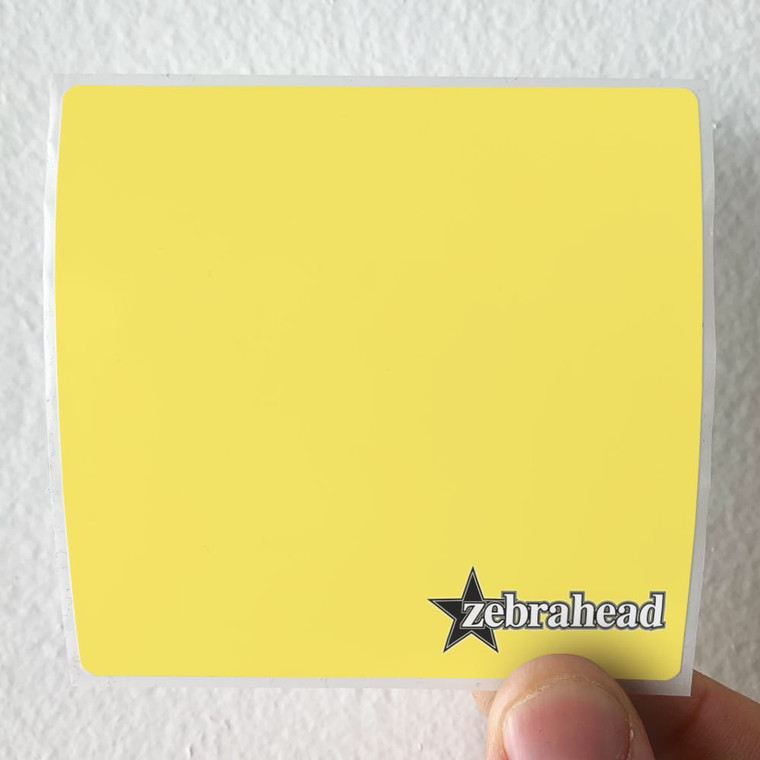 Zebrahead Zebrahead Album Cover Sticker