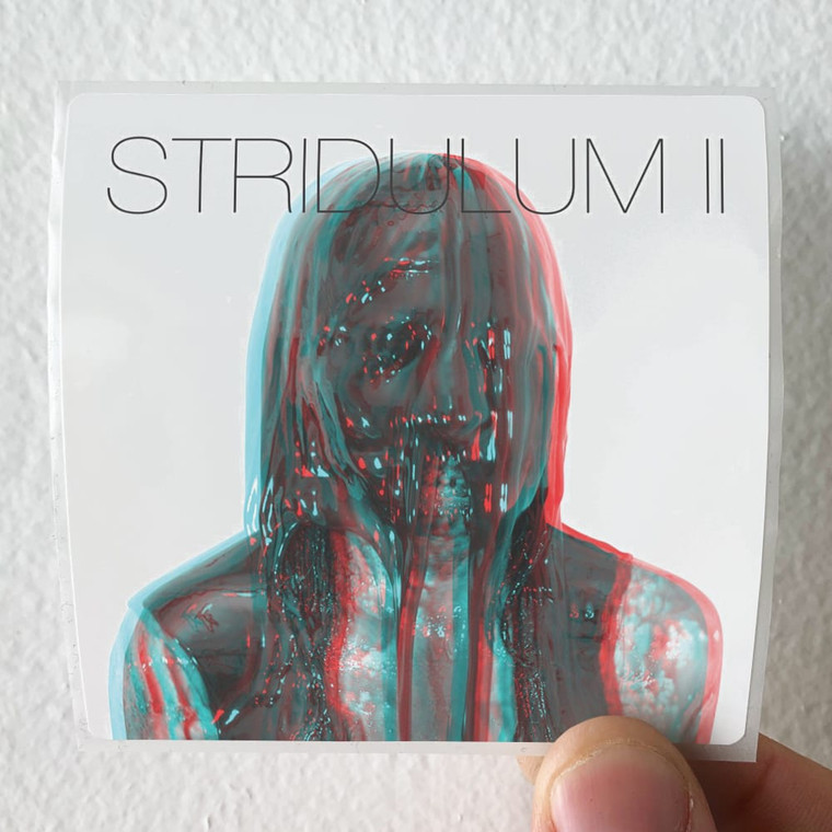 Zola Jesus Stridulum Ii Album Cover Sticker Zola Jesus Stridulum Ii Album Cover Sticker