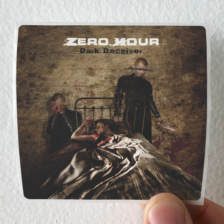 Zero Hour Dark Deceiver Album Cover Sticker