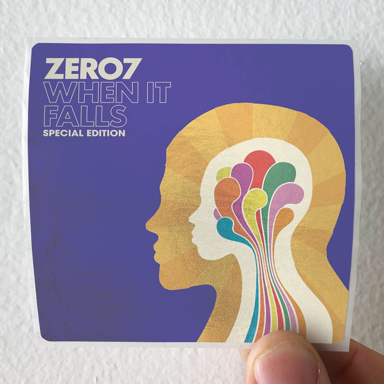Zero 7 When It Falls 1 Album Cover Sticker