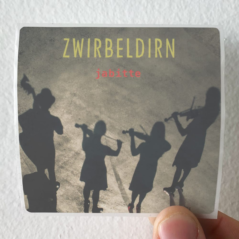 Zwirbeldirn Jabitte Album Cover Sticker